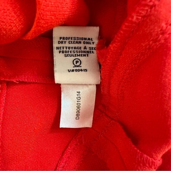 Diane von Furstenberg Paloma Scoop-Neck Flare Dress size 4 red - Picture 7 of 14